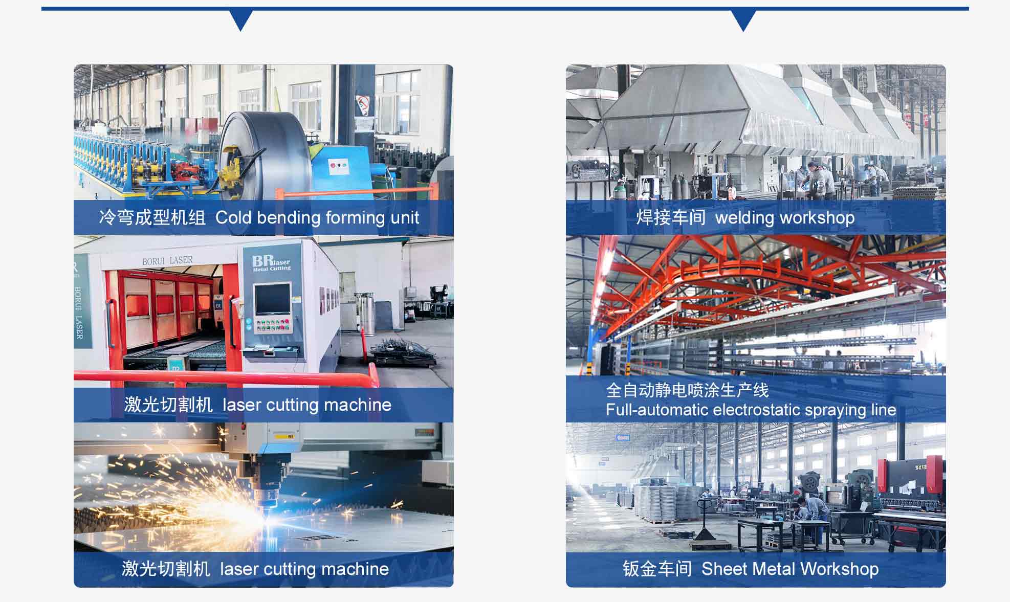 We have a large-scale manufacturing plant