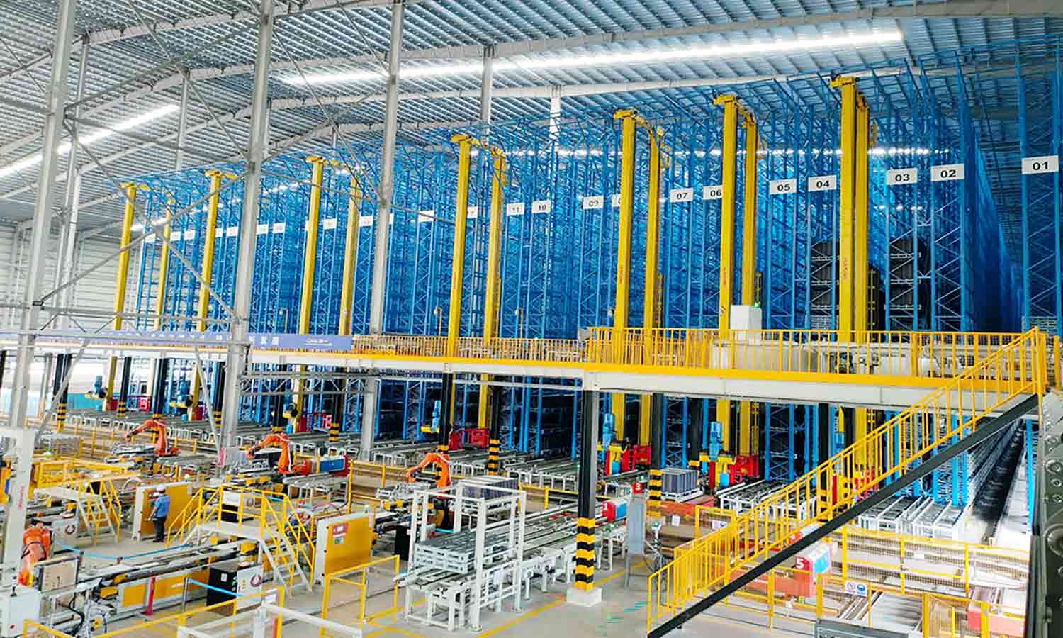 Points forts de la solution d'entrepôt vertical automatisé