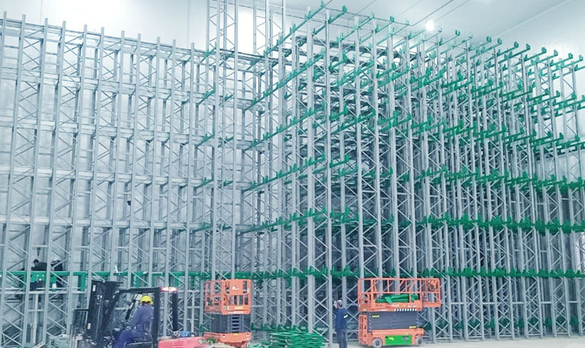 Points saillants de la solution de stockage dense pour navettes et transporteurs