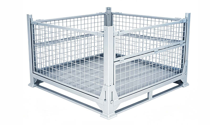 Solution de stockage dense pour navette de palettes (boîte à matériaux)