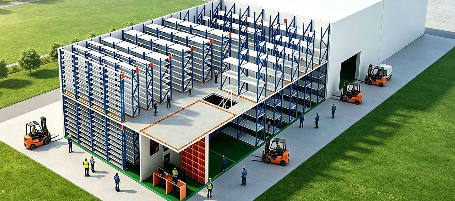 Solutions de stockage industriel professionnelles