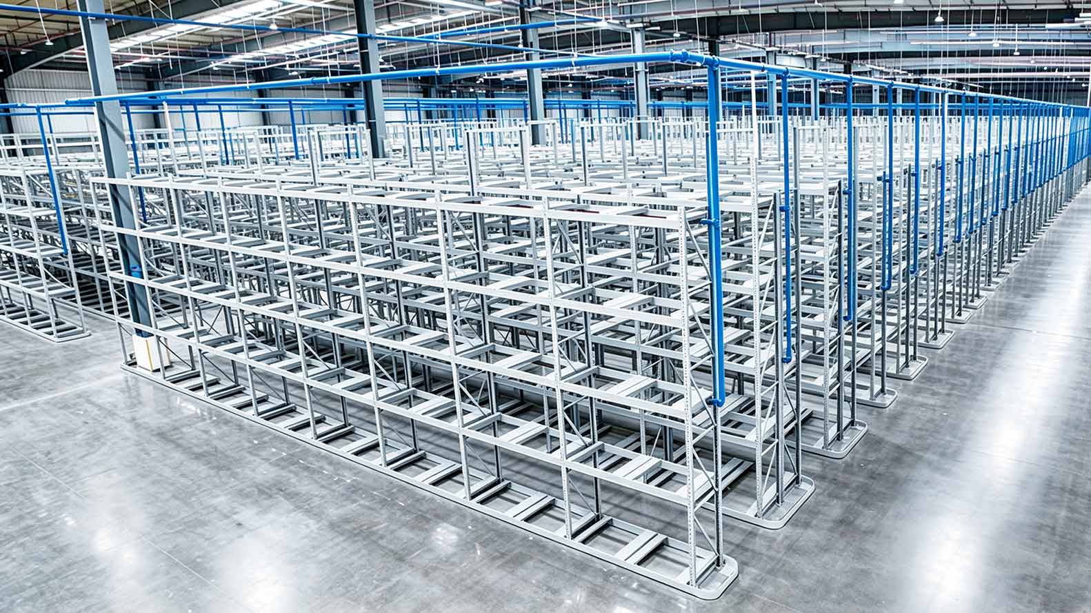 very narrow aisle racking