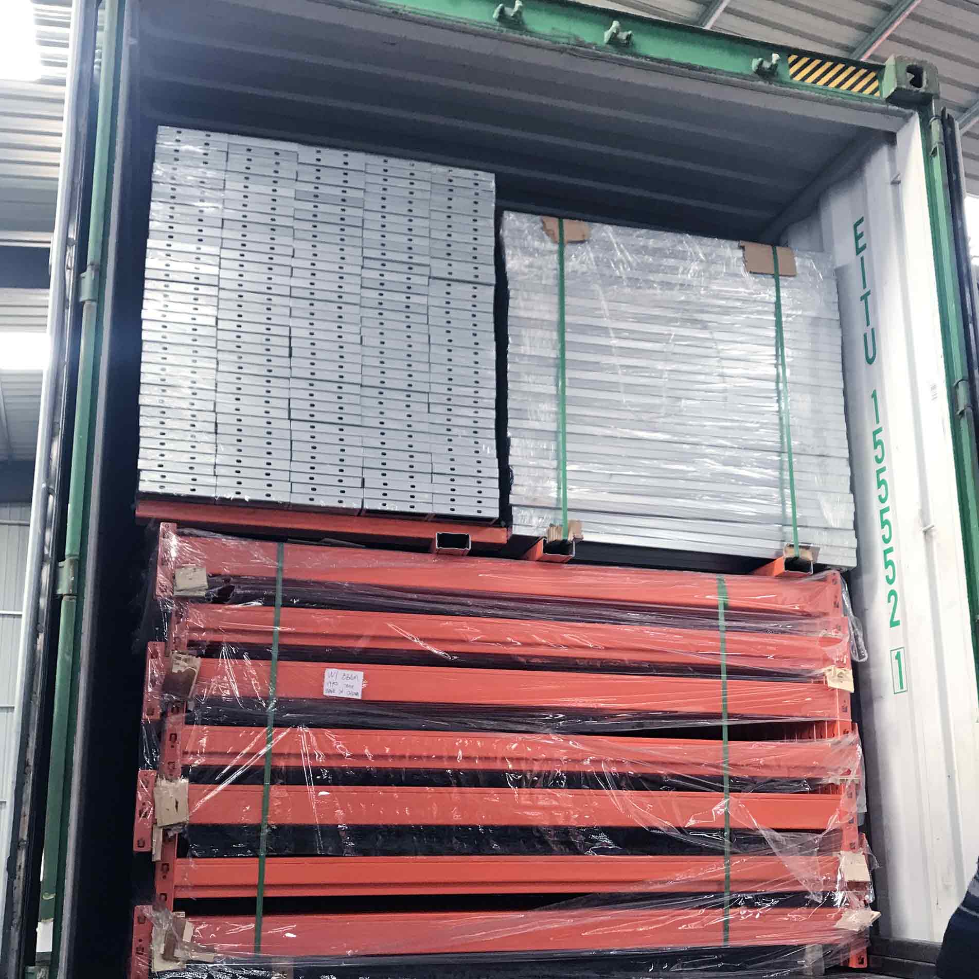 Palette en acier robuste pour entrepôt, stockage et transport
