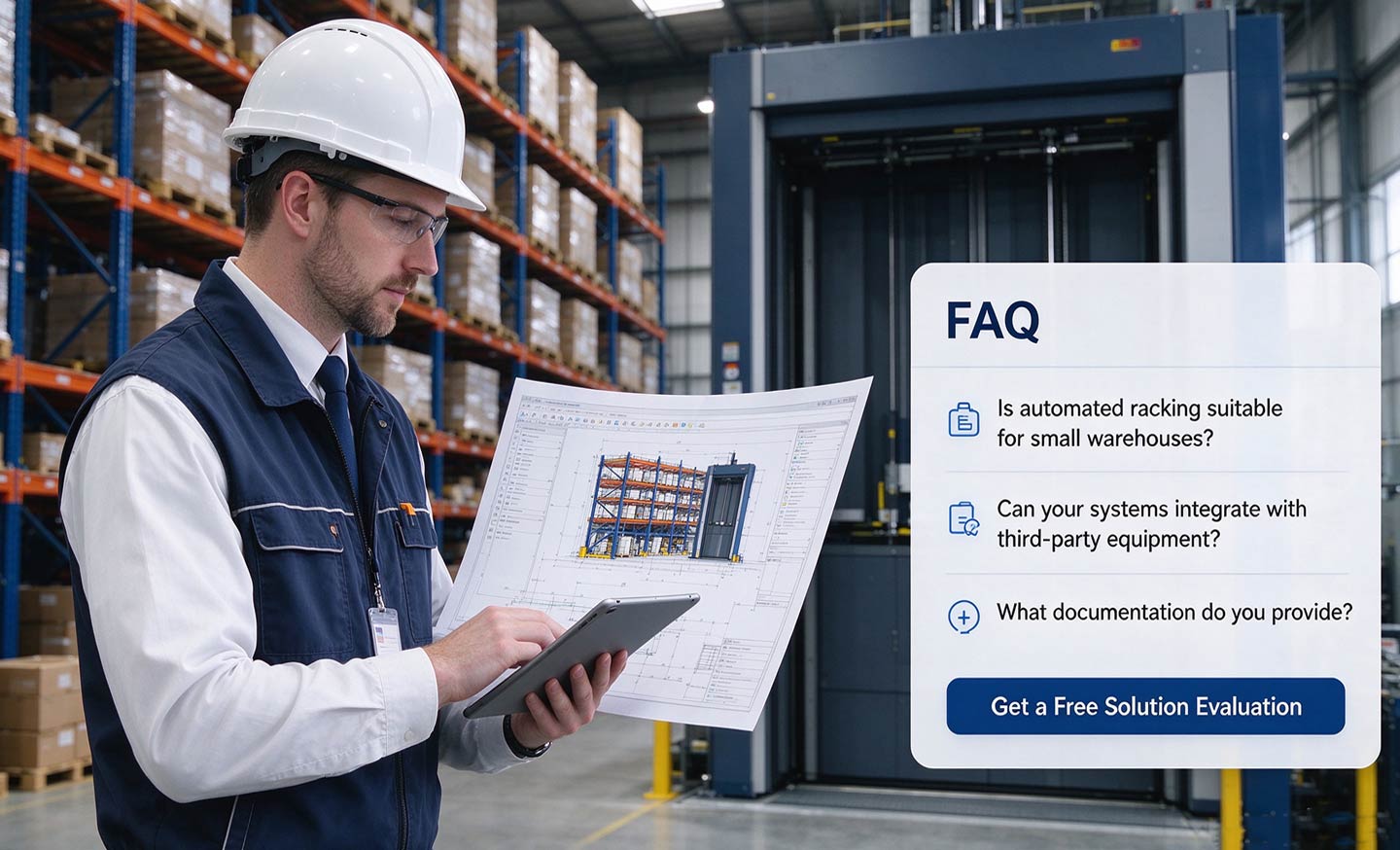 Solution de rayonnage automatisée pour entrepôts : optimisez le stockage et l’efficacité de la logistique moderne